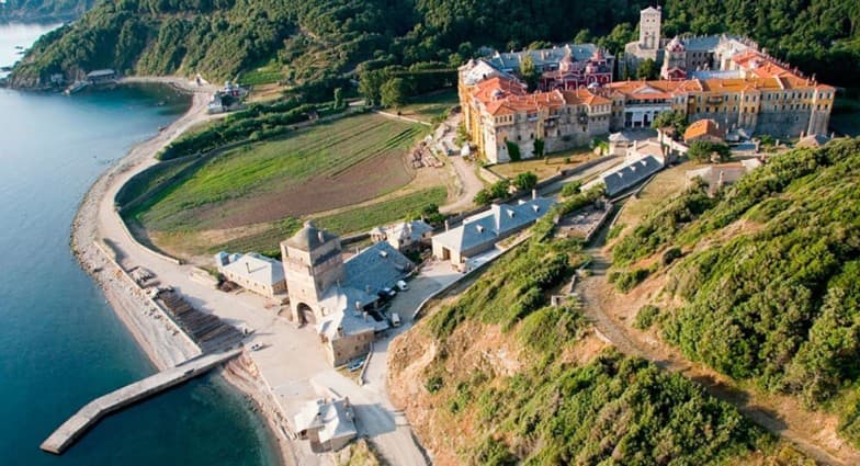 Иверский монастырь Климентова пристань